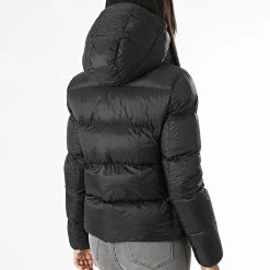 Nouveau 😉 Doudoune Capuche Femme 9819 Noir de Calvin Klein ⌛ -France Calvin Klein Soldes 2024 none 335591 J20J219819 BEH 20220906T145733 04