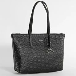 Tout neuf 🔔 Sac A Main Femme CK Must Shopper 0274 Noir de Calvin Klein ⌛